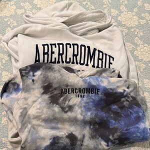 Abercrombie Kids Cream Relaxed Fit Sweatshirt